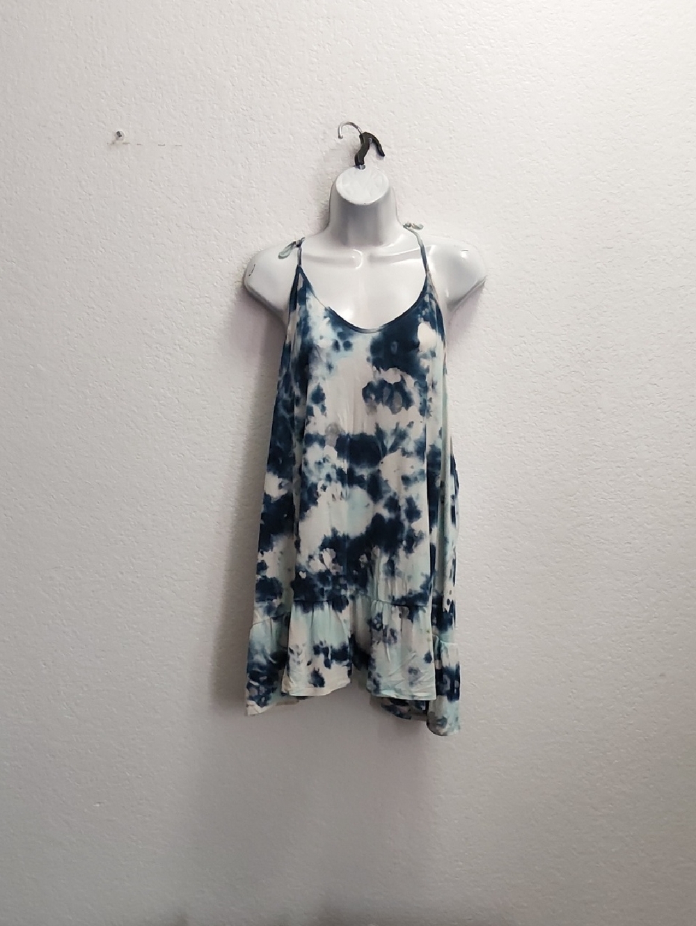 Tie-Dye Blue & White Sleep Chemise